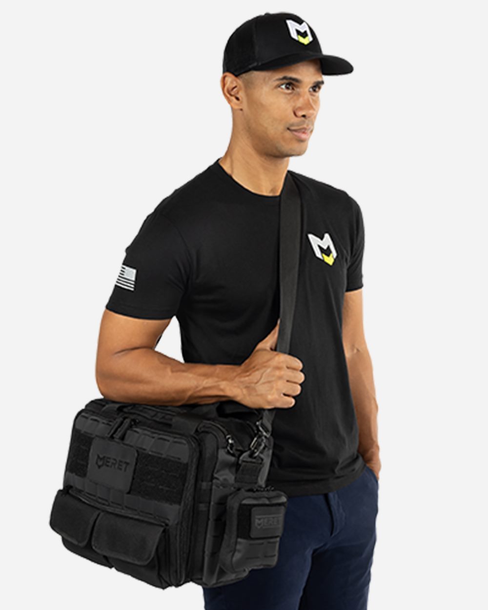 MERET Commander 15L Black Shoulder Bag C15