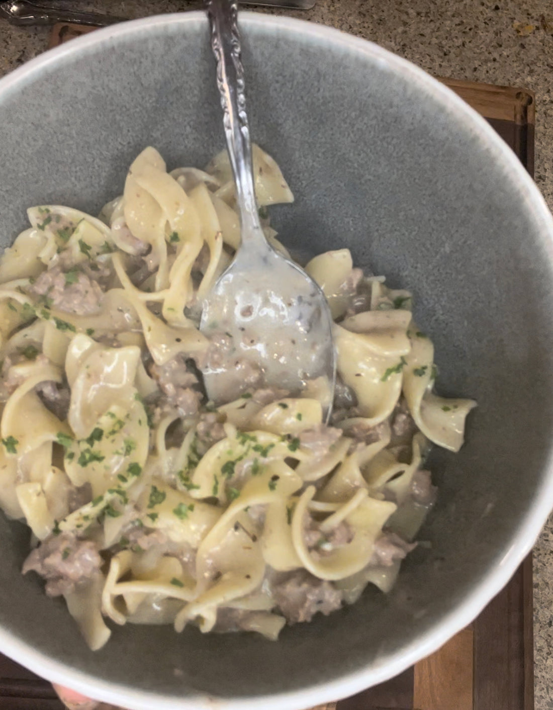 stroganoff hamburger helper