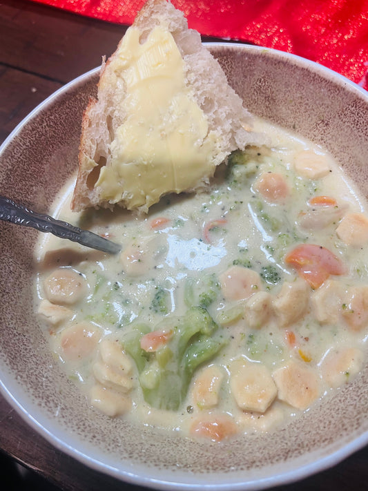 Cheesy Broccoli Soup