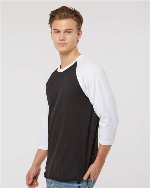Tultex Unisex Fine Jersey Raglan T-Shirt 245