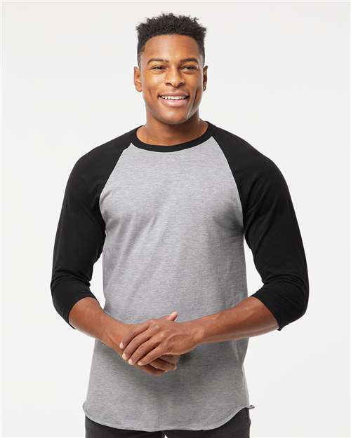 Tultex Unisex Fine Jersey Raglan T-Shirt 245