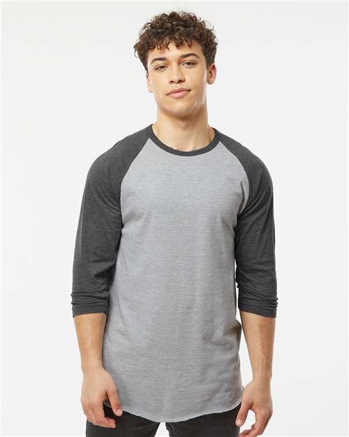 Tultex Unisex Fine Jersey Raglan T-Shirt 245