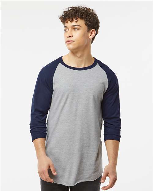 Tultex Unisex Fine Jersey Raglan T-Shirt 245