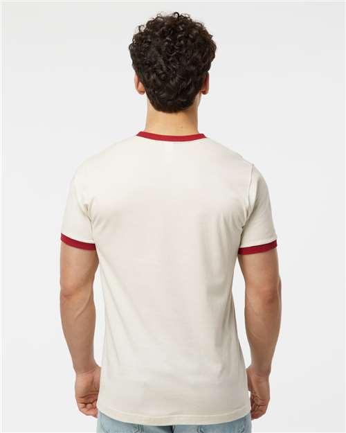 Tultex Unisex Fine Jersey Ringer T-Shirt 246