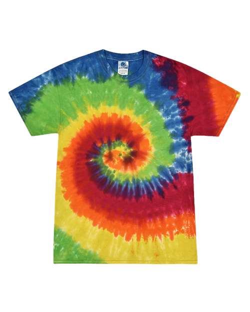 Colortone Unisex Multi-Color Tie-Dyed T-Shirt 1000
