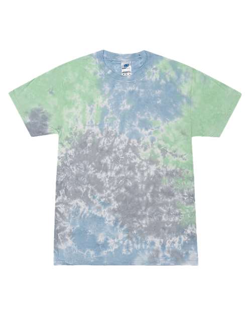 Colortone Unisex Multi-Color Tie-Dyed T-Shirt 1000