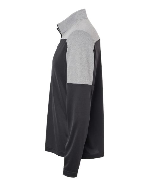 Adidas Men's Ultimate365 Lightweight Colorblocked Quarter-Zip Pullover A552