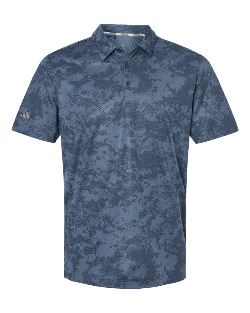 Adidas Men's All Over Camo Print Polo A550