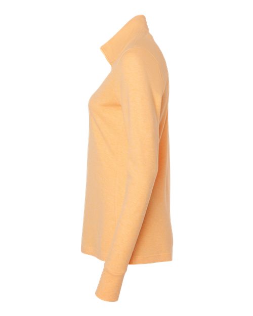 Adidas Women's 3-Stripes Quarter-Zip Sweater Pullover A555