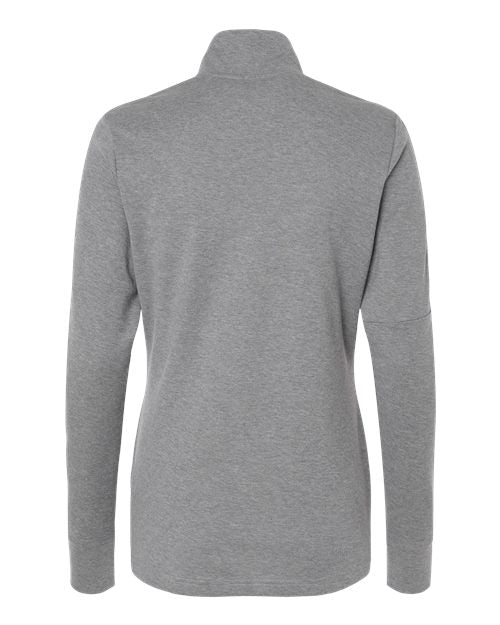 Adidas Women's 3-Stripes Quarter-Zip Sweater Pullover A555