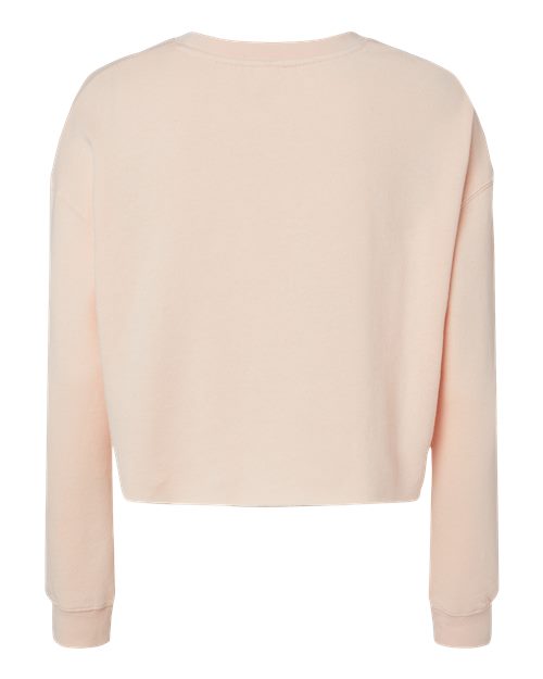 Independent Trading Co. Women's Lightweight Crop Crewneck Sweatshirt AFX24CRP