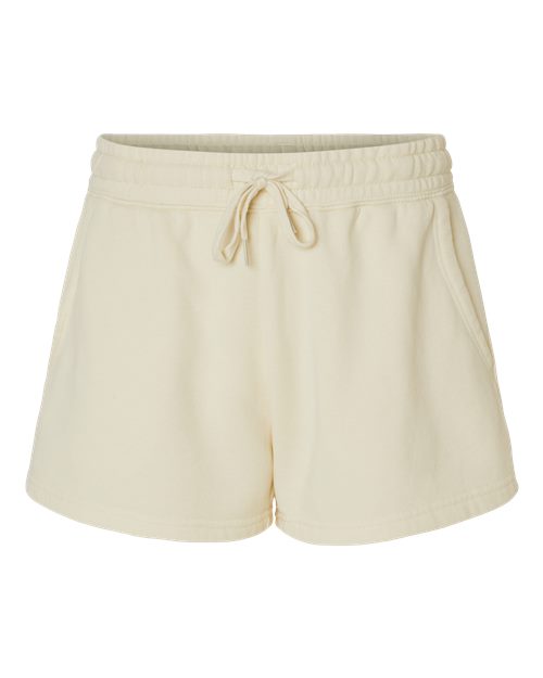 Independent Trading Co. Women’s Lightweight California Wave Wash Fleece Shorts PRM20SRT