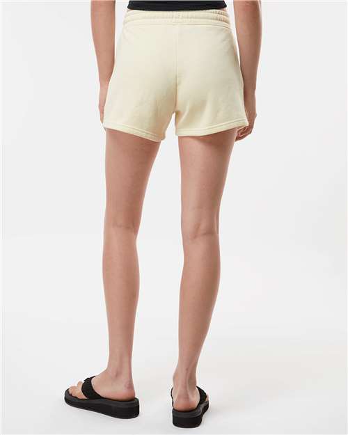 Independent Trading Co. Women’s Lightweight California Wave Wash Fleece Shorts PRM20SRT