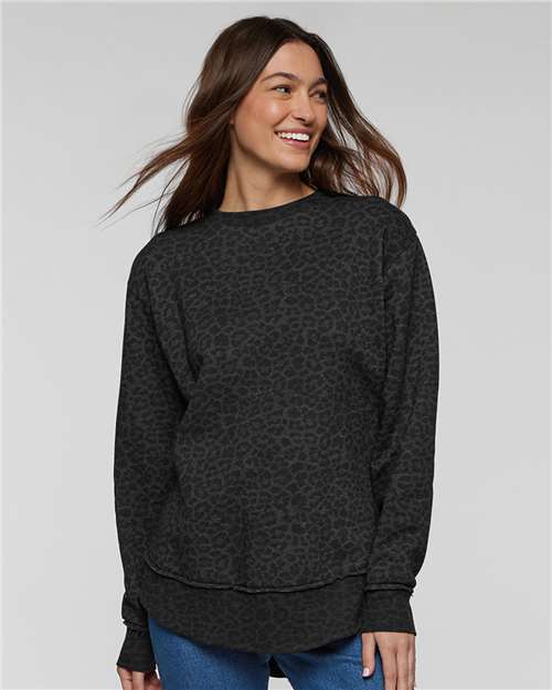 LAT Women's Weekend Crewneck Sweatshirt 3525