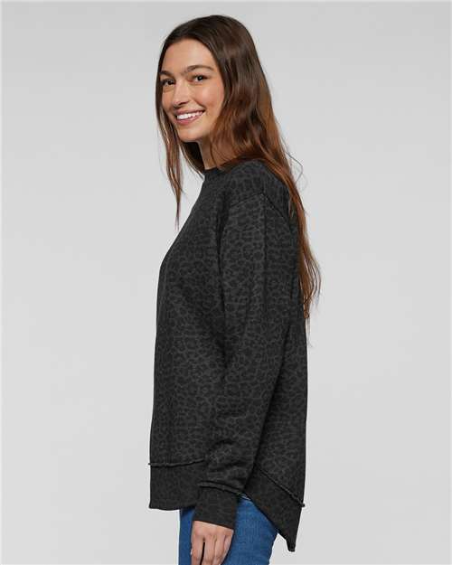 LAT Women's Weekend Crewneck Sweatshirt 3525