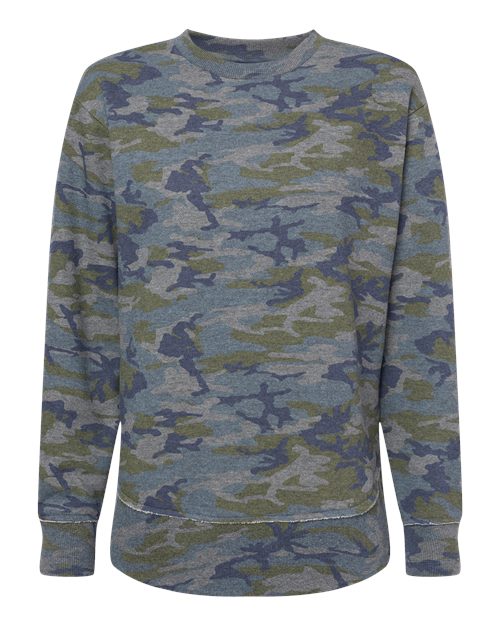 LAT Women's Weekend Crewneck Sweatshirt 3525