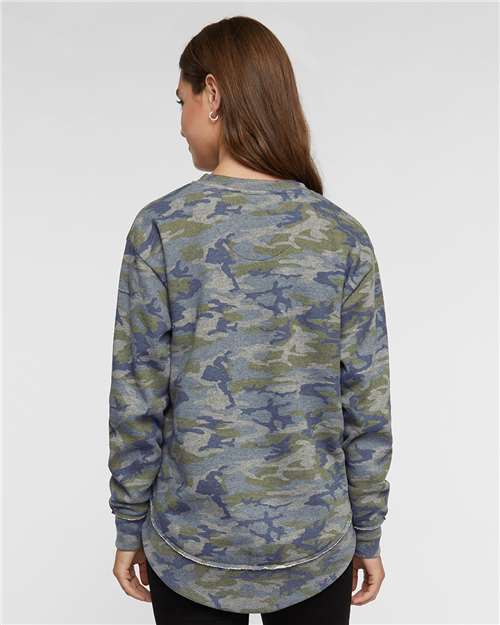 LAT Women's Weekend Crewneck Sweatshirt 3525