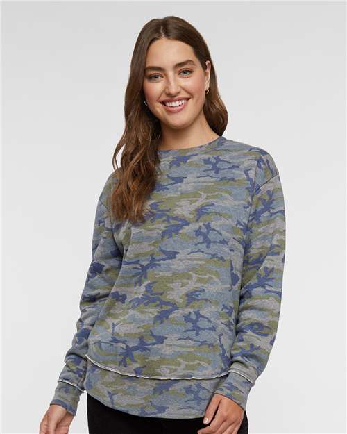 LAT Women's Weekend Crewneck Sweatshirt 3525