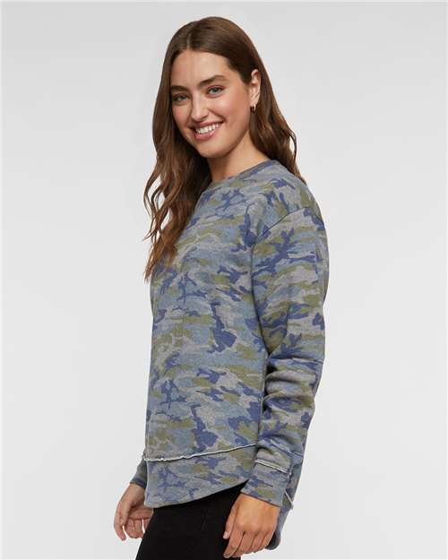 LAT Women's Weekend Crewneck Sweatshirt 3525