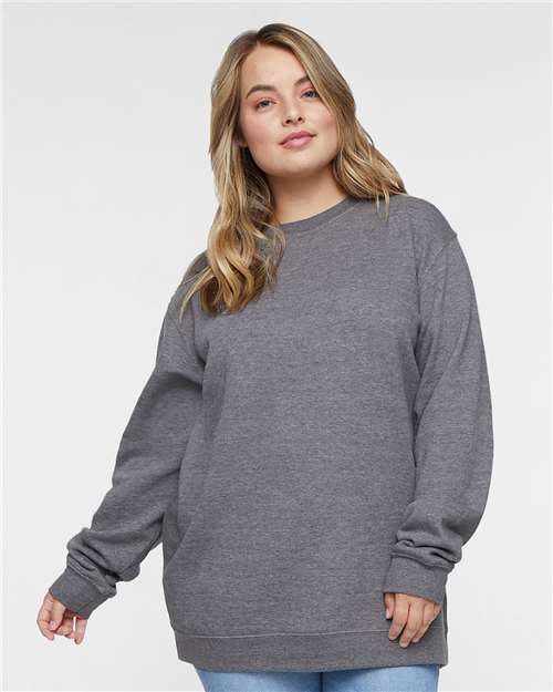 LAT Unisex Elevated Fleece Crewneck Sweatshirt 6925