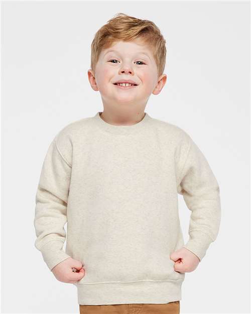 Rabbit Skins Toddler Fleece Crewneck Sweatshirt 3317
