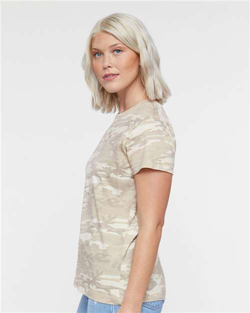 LAT Women's Fine Jersey Tee 3516