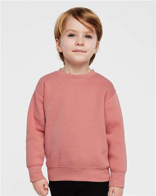 Rabbit Skins Toddler Fleece Crewneck Sweatshirt 3317