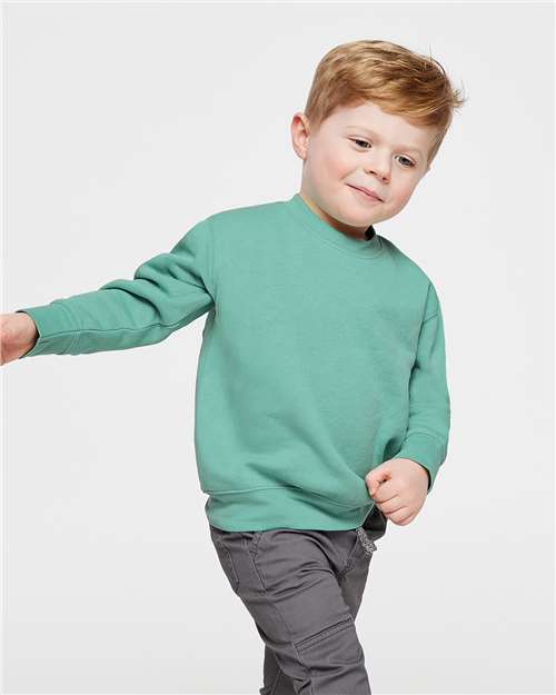 Rabbit Skins Toddler Fleece Crewneck Sweatshirt 3317