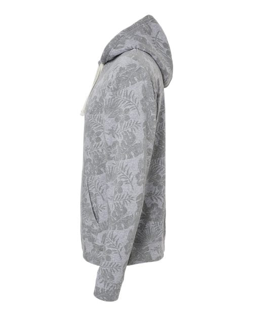 J. America Men's Triblend Fleece Hooded Sweatshirt 8871