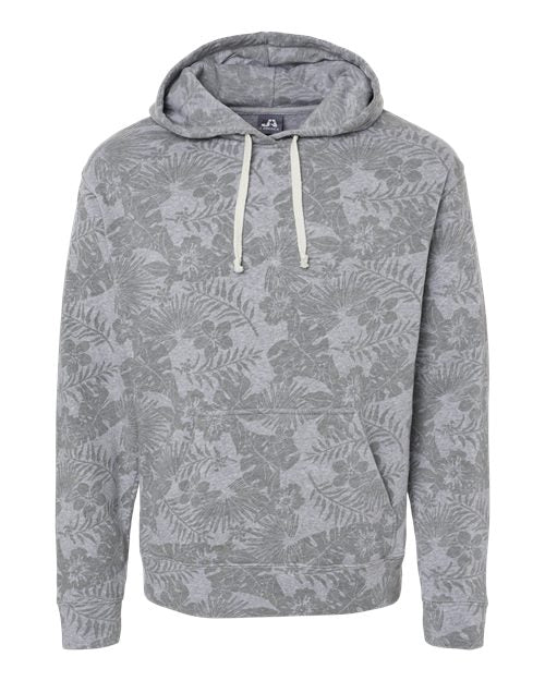 J. America Men's Triblend Fleece Hooded Sweatshirt 8871