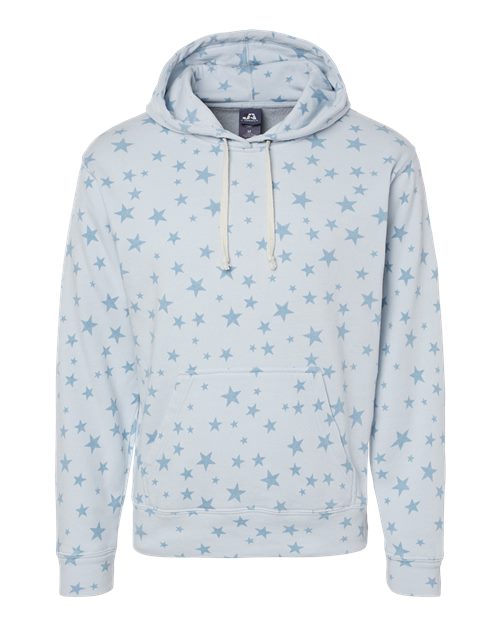 J. America Men's Triblend Fleece Hooded Sweatshirt 8871