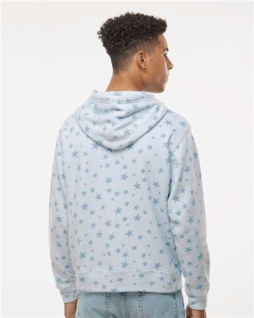 J. America Men's Triblend Fleece Hooded Sweatshirt 8871