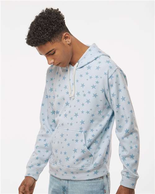 J. America Men's Triblend Fleece Hooded Sweatshirt 8871