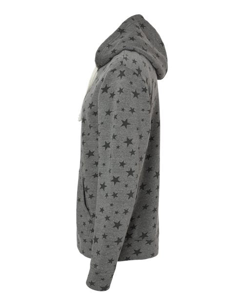 J. America Men's Triblend Fleece Hooded Sweatshirt 8871