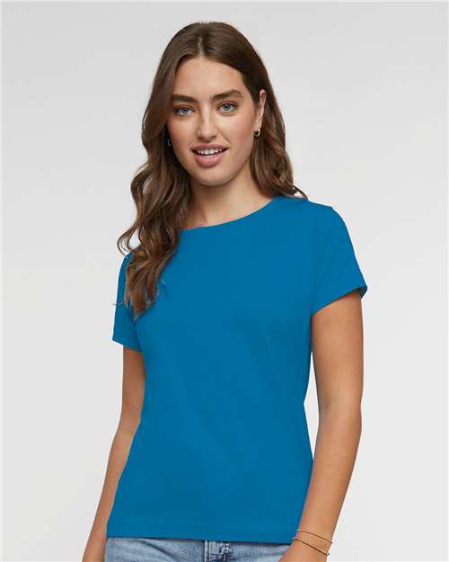 LAT Women's Fine Jersey Tee 3516