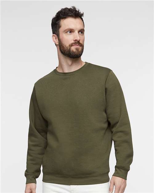 LAT Unisex Elevated Fleece Crewneck Sweatshirt 6925