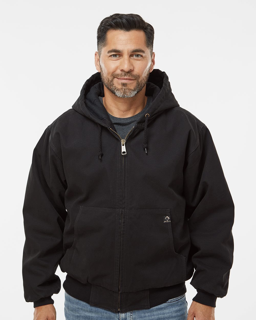 DRI DUCK Men's Cheyenne Boulder Cloth™ Hooded Jacket with Tricot Quilt Lining 5020
