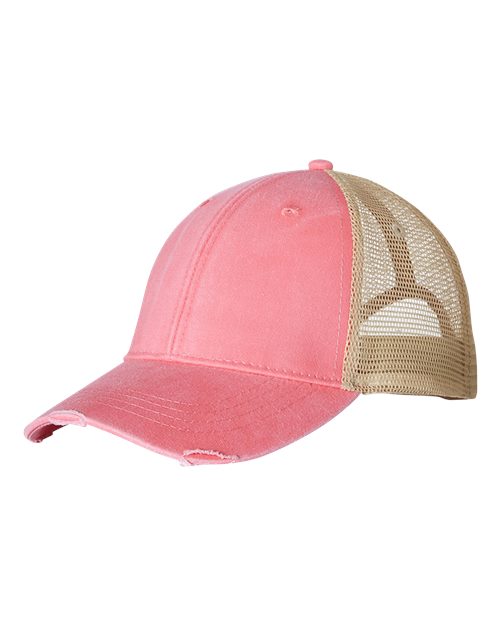 Adams Headwear Ollie Distressed Trucker Cap OL102