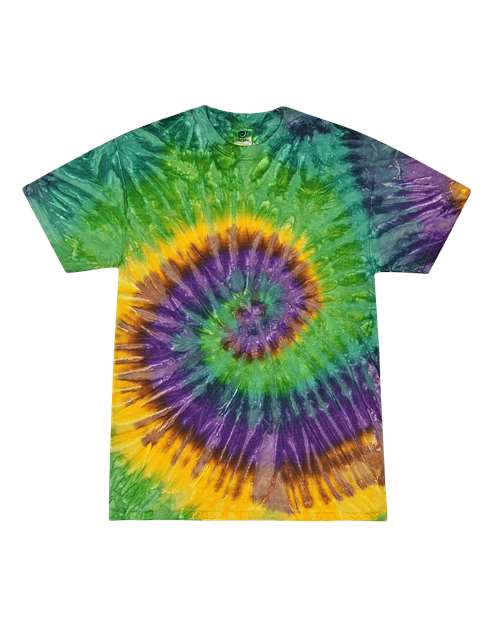 Colortone Unisex Multi-Color Tie-Dyed T-Shirt 1000