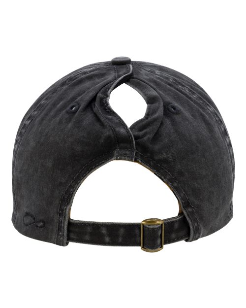 Infinity Her Women's Pigment-Dyed with Fashion Undervisor Cap CASSIE