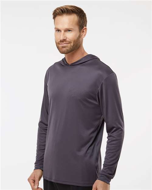 Paragon Unisex Bahama Performance Hooded Long Sleeve T-Shirt 220