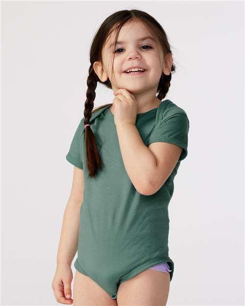 Rabbit Skins Infant Fine Jersey Bodysuit 4424