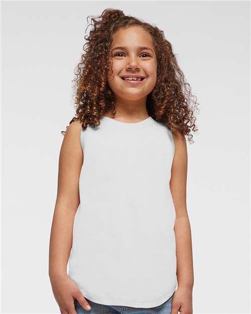 LAT Girls' Relaxed Fine Jersey Tank 2692