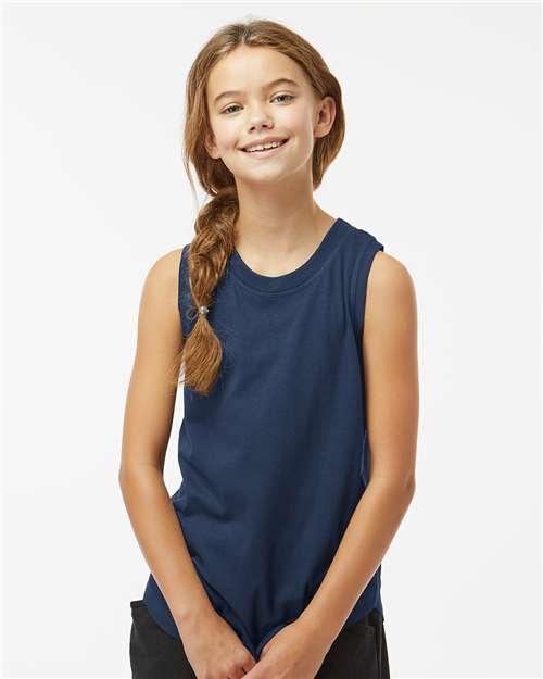 LAT Girls' Relaxed Fine Jersey Tank 2692