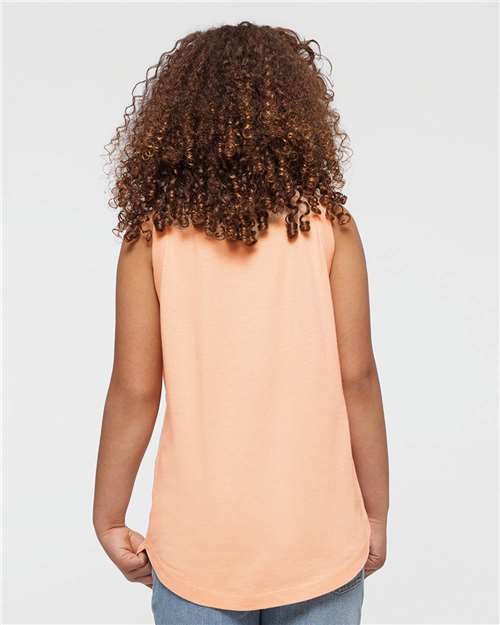 LAT Girls' Relaxed Fine Jersey Tank 2692