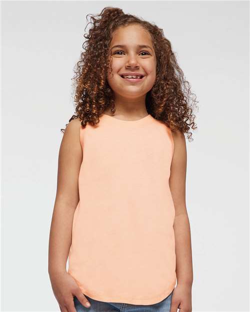 LAT Girls' Relaxed Fine Jersey Tank 2692