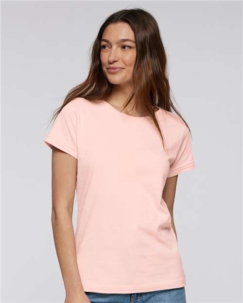LAT Women's Fine Jersey Tee 3516
