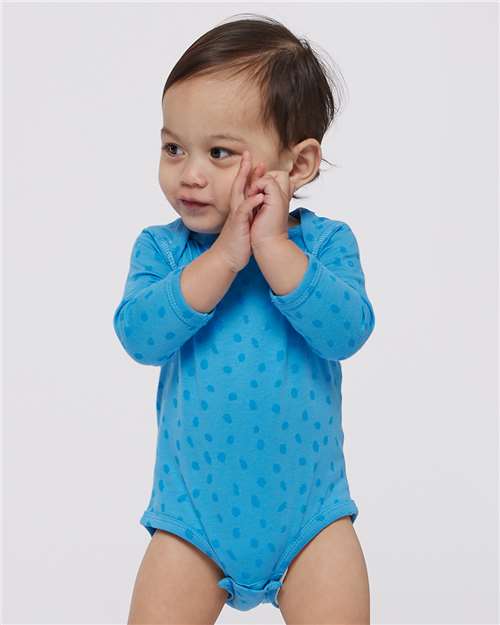 Rabbit Skins Infant Fine Jersey Long Sleeve Bodysuit 4421