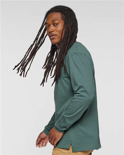 LAT Unisex Fine Jersey Long Sleeve Tee 6918
