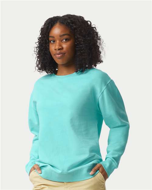 Comfort Colors Unisex Garment-Dyed Lightweight Crewneck Sweatshirt 1466